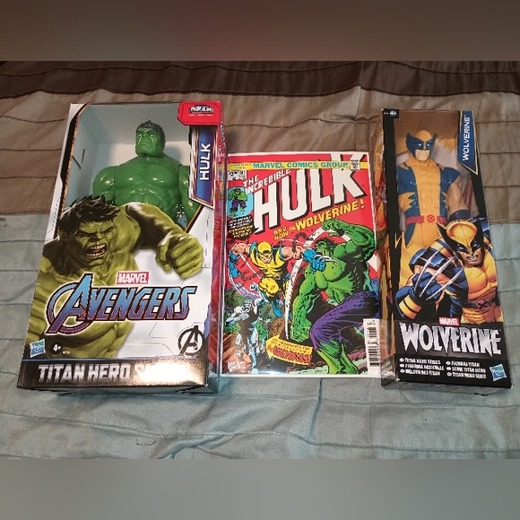 12 inch Hulk, Deadpool and Wolverine - Picture 2 of 16